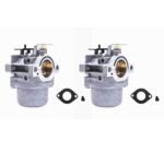 2PCS Carburetor Carb For Briggs & Stratton 698171 697594 28B705 28B706 28B707