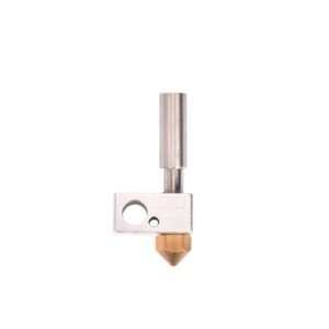 1/2/5pcs Hotend Extruder Kit 0.4mm Brass Nozzle Heater Block M6 Throat Compatible with 1.75mm Filament TRONXY X5SA/X5SAPRO 3D Printer (Color : 2pcs)