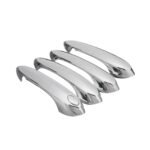 Exterior Door Handle Cover Trim for BMW X3/X4/X5/X6/X7/M5/3/5/6/ G01 G02 G05 G06 G07,4pcs Car Chrome Outer Door Handle Cover Trim