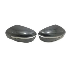 Compatible For Nissan Murano 2015-2019 Car Accessories Rear View Door Wing Mirror Side Mirrors Cover Cap Shell Case Carbon Fiber 1 Pair