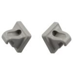 [Replacement] Sun Visor Clip Retainer Holder Hook for Ford E150 E250 E350 2008-2014 for Econoline for Van Interior Accessories 3C2Z-5404132-????B (1 Pair)