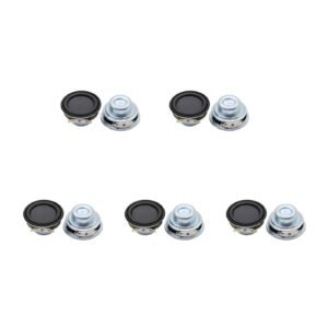 2Pcs 1.5 Inch Portable Full Range Speaker 40MM 4 Ohm 5W HiFi Sound Amplifier Loudspeaker Speakers 1.5 Inch Speaker