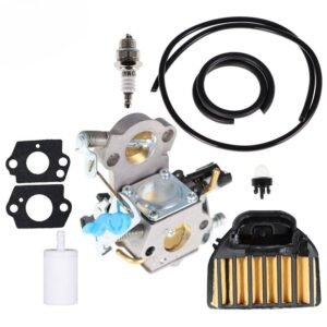 Carburetor Kit For Husqvarna 455 460 Rancher Jonsered CS2255 WTA-29 Chainsaw