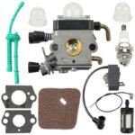 Carburetor Ignition Coil Fuel Line Kit for STIHL FS76 FS 85 75 FS 80 74 41401200