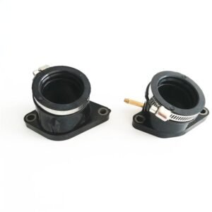2PCS Intake Manifold Carburetor Boots L & R Fit for Yamaha Raptor 660 660r 2001-2005