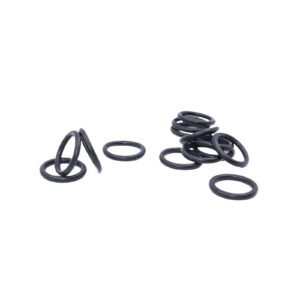 5PCS Fluorine Rubber Ring Black FKM O Ring Seal CS:2.65mm ID21.2/22.4/23.6/25/25.8/26.5/28/30mm Rubber O-Ring Seal Ring Gasket(ID25.8mm)
