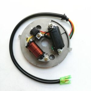 Motorcycle Stator of ignition coil with plate Magneto rotor Fit for MBK 51 AV7 00848