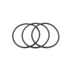 1PC Fluorine Rubber Ring Black FKM O-Ring Seal CS3.55mm ID51.5/53/54/54.5/56/58/60mm O Ring Gasket Oil Ring Fuel Sealing Washer(ID51.5mm)