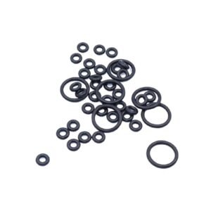 10PCS/lot Fluorine Rubber Ring Black FKM O Ring Seal 1mm Thickness OD12/13/14/15/16/17/18/19/20mm Rubber O-Ring Seal Gasket(OD12mm)