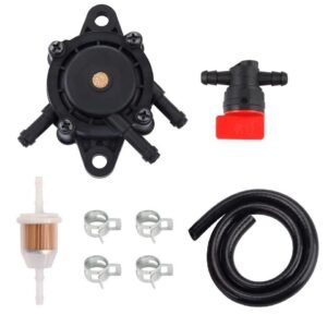 597338 Fuel Pump Fit for Briggs Stratton B&S Engine 21R807 0082 H5 21R877 0078 B1