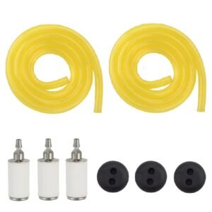 Fuel Line Grommet Assembly Kit Fit for Harbor Freight 52cc Fit for Predator 2 HP Auger 63022