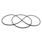 2pcs/lot Rubber Ring Black Sealing O-Ring CS3.1mm OD105/110/115/120/125/130/135/140/145/150/160/170/180/190mm Gasket Ring Washer(OD 145mm)