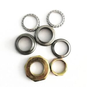 7pcs Steering Bearings Head Stem Nut ball Set Fit for Yamaha PEEWEE 50 PW50 PY50 PW