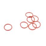 10PCS/lot Red Silicon Ring Silicone O Ring CS1.5mm Thickness OD32/33/34/35/40/45/50mm Rubber O-Ring Seal Gasket ORings Washer(OD45mm)