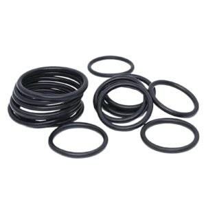 10PC/Lot Rubber Ring NBR O-Ring Sealing CS 5.3mm ID51.5/53/54.5/56/58/60/61.5mm Nitrile O Ring Seal Oil Ring Gasket Washer(ID51.5mm)