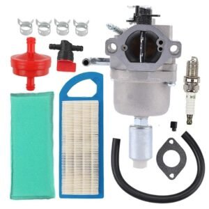 Carburetor Air Fuel Filter Fit for Briggs Stratton 591731 594593 Nikki 699915 697122