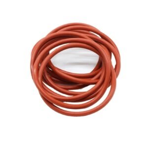 10Pcs VMQ O Ring Gasket CS 5mm OD 15~155mm Waterproof Washer Silicone Rubber Insulate Round O Shape Seal Red Food Grade(OD 30MM ID 20MM_CS 5.0MM)