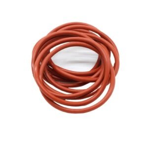 10Pcs Food Grade VMQ O Ring Gasket CS 5mm OD 15~150mm Waterproof Washer Round O Shape Rubber Silicone Ring Red(OD 26MM ID 16MM_CS 5.0MM)