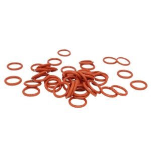10PCS/lot Red Silicon Rings Silicone/VMQ O Ring 1.8mm Thickness ID13.2/14/15/16/17/18/19/20mm Rubber O-Ring Seal Gasket Washer(ID18mm)