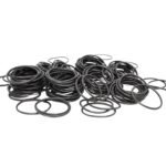 5PCS Fluorine Rubber Ring Black FKM O Ring Seal CS:2.65mm ID40/41.2/42.5/43.7/45/46.2/48.7/50mm Rubber O-Ring Seal Ring Gasket(ID50mm)