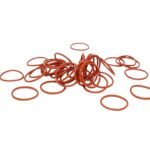 5PCS/lot Red Silicon Ring Silicone/VMQ O Ring 1.8mm Thickness ID21.2/22.4/23.6/25/25.8/26.5/28/30mm Rubber O-Ring Seal Gasket(ID28mm)