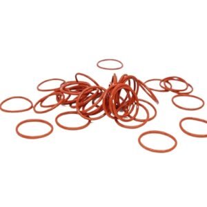 5PCS/lot Red Silicon Ring Silicone/VMQ O Ring 1.8mm Thickness ID21.2/22.4/23.6/25/25.8/26.5/28/30mm Rubber O-Ring Seal Gasket(ID23.6mm)