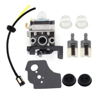 Carburetor & Fule Line Filter Fit for Honda GX35 HHT35 HHT35S 16100-Z0Z-034 Carb