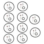 10ps Gasket Repair Kit Fit for Eska 631021B Oregon 49-916 Rotary 12263