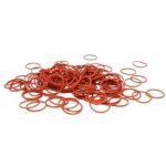5PCS/lot Red Silicon Ring Silicone O Ring 1.5mmThickness OD21/22/23/24/25/26/27/28/29/30mm Rubber O-Ring Seal Gasket Ring Washer(OD29mm)