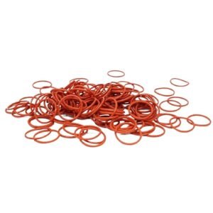 5PCS/lot Red Silicon Ring Silicone O Ring 1.5mmThickness OD21/22/23/24/25/26/27/28/29/30mm Rubber O-Ring Seal Gasket Ring Washer(OD29mm)