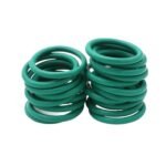 10pcs CS 4.0mm OD 14~100mm Green FKM Fluorine Rubber O Ring Sealing Gasket Insulation Oil High Temperature Resistance Green(OD 25MM ID 17MM_CS 4.0MM)