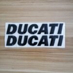 Decals 3D Black Motorcycle Logos Stickers Fit for Ducati 1200 959A 848 EVO ABS 796