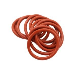 5pcs Red VMQ Silicone Ring Gasket CS 5.7mm OD 40~270mm Silicon O Ring Gasket Food Grade Rubber o-Ring vmq Assortment HVAC Tool(OD 270MM ID 258MM_CS 5.7MM)