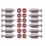 12X Carburetor Needle & SEAT Fit for Briggs & Stratton 126K00 126L00 126T00 127H00