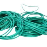 Fluorine Rubber Ring Green FKM O Ring Seal OD83/85/90/95/100/105/110/115/120/140 * 2mm Rubber O-Ring Seal Oil Fuel Gaskets Washer(OD115mm)