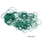20Pcs CS 1.0mm OD 4~50mm Green FKM Fluorine Rubber O Ring Sealing Gasket Insulation Oil High Temperature Resistance Green(OD 13MM ID 11MM_CS 1.0MM)